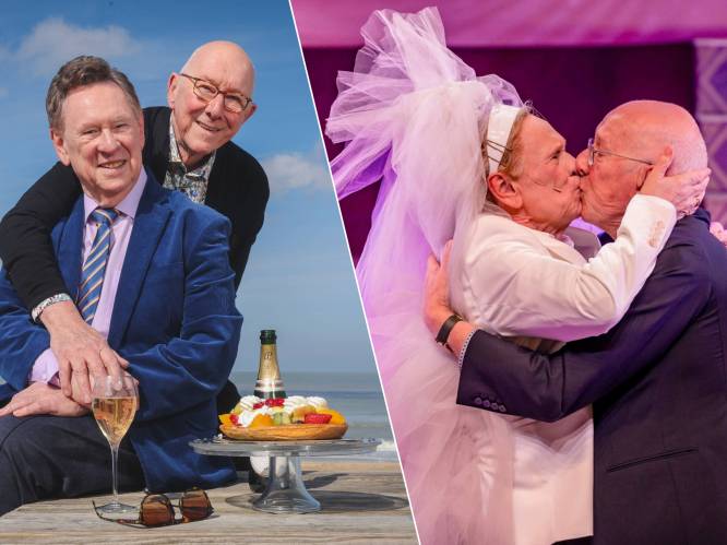 “Politie raadde aan om flat met twee slaapkamers te huren”: Koen Crucke en Jan blikken terug op 55 jaar liefde en 20 jaar huwelijk
