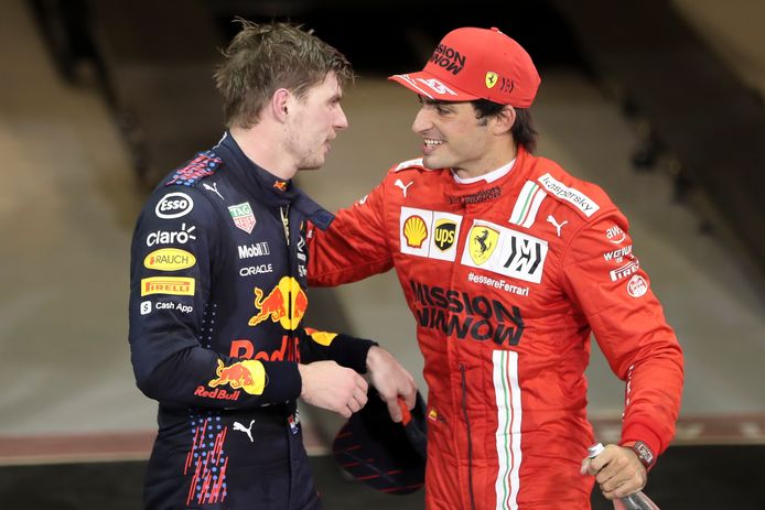 Max Verstappen en Carlos Sainz
