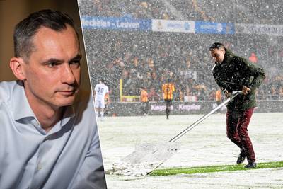 Géén veldverwarming bij Oostende, tribunes Union niet overdekt: zijn onze clubs wel klaar voor de aankomende sneeuwval?