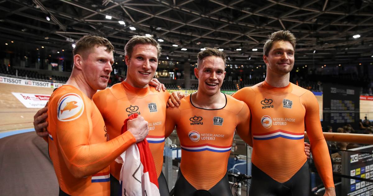 Baanwielrenners Met Zelfde Samenstelling Op Spelen Als Bij Gouden Wk Race In Berlijn Wielrennen Ad Nl