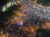 Tienduizenden Georgiërs demonstreren tegen 'Russische' wet