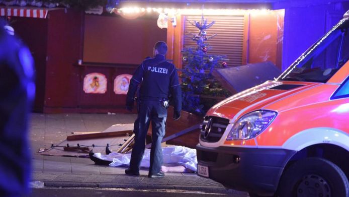 Bij de aanslag in Berlijn kwamen twaalf mensen om.
