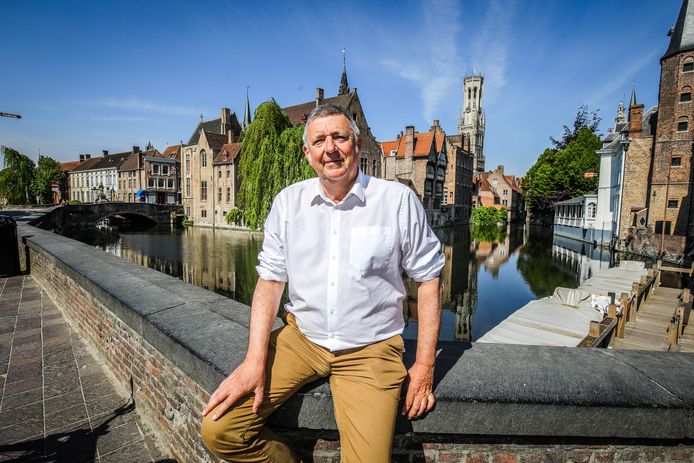 Philip Pierins was de laatste drie jaar schepen van Toerisme in Brugge, maar werd niet bepaald geholpen door de coronacrisis.