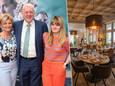 Julie De Donder, hier met papa Walter en mama Kathleen bij de musical Red Star Line. Rechts: het favoriete restaurant van Julie.