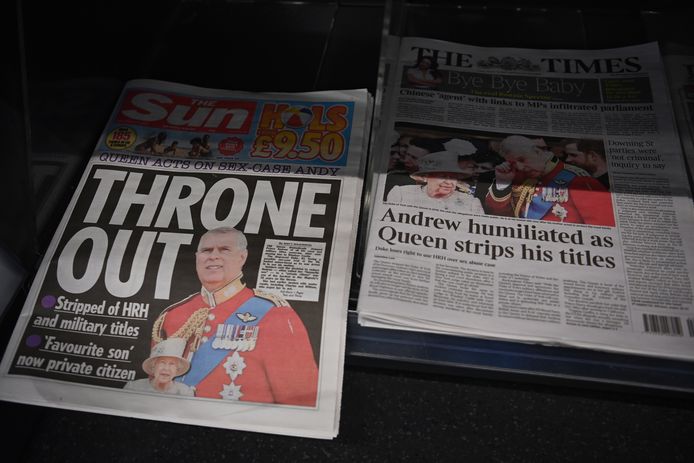 De Britse media volgden de misbruikzaak op de voet.