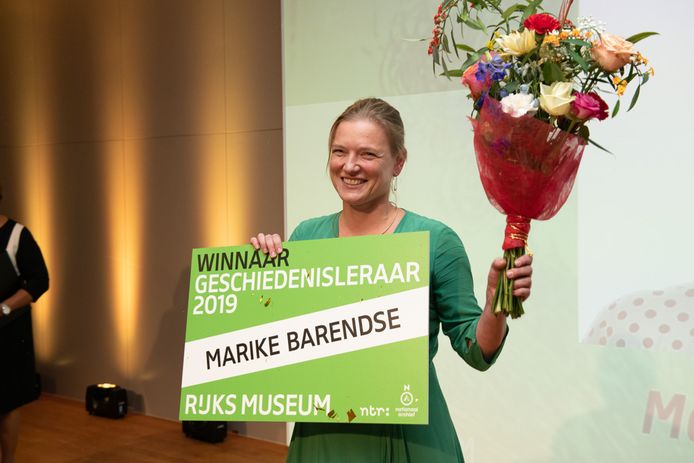 Marike Barendse van het Vossius Gymnasium.