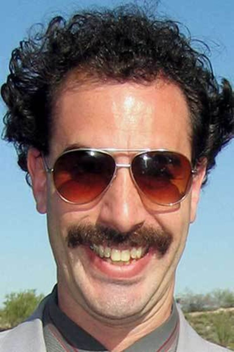 Sacha Baron Cohen als Borat. Beeld UNKNOWN