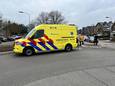 Door het ongeval ontstond in de buurt van de rotonde filevorming.