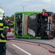 Zeven gewonden door botsing Flixbus met vrachtwagen