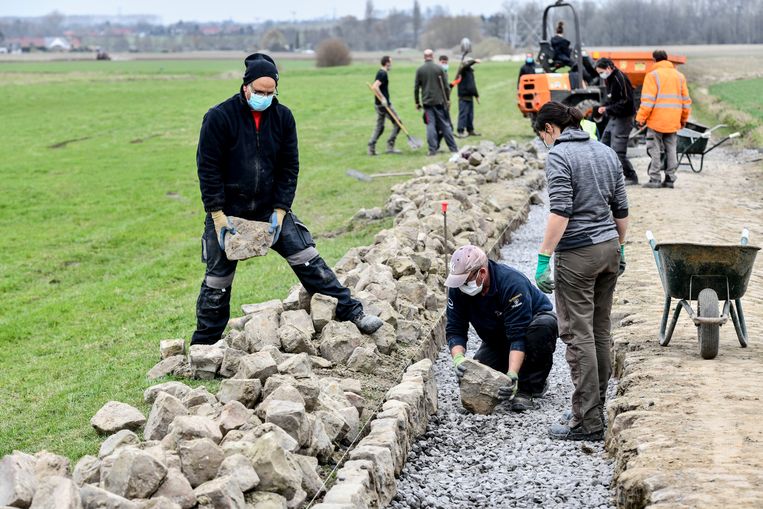 Koers Of Niet De Kasseien Van Parijs Roubaix Moeten Netjes Liggen De Morgen