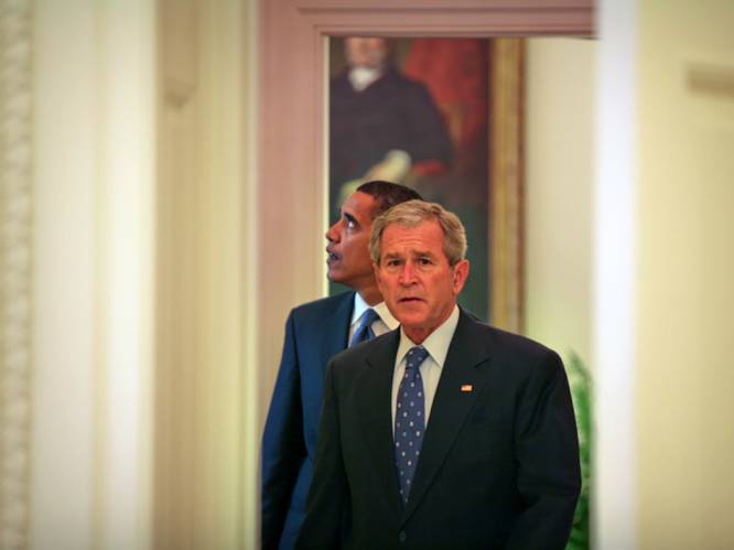 EXCLUSIEF. Obama over zijn eerste bezoek aan het Witte Huis en de ontvangst door Bush: "Het is een hels karwei. Met niets te vergelijken”