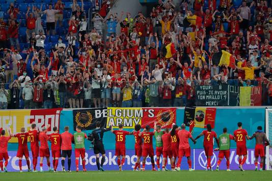 De Rode Duivels speelden twee van hun groepsmatchen, die tegen Rusland en die tegen Finland, in Sint-Petersburg.
