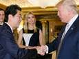 Donald Trump accompagné de sa fille lors de son premier entretien diplomatique