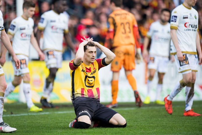 Nicolas Verdier miste grote kansen om KV Mechelen toch in eerste te houden.