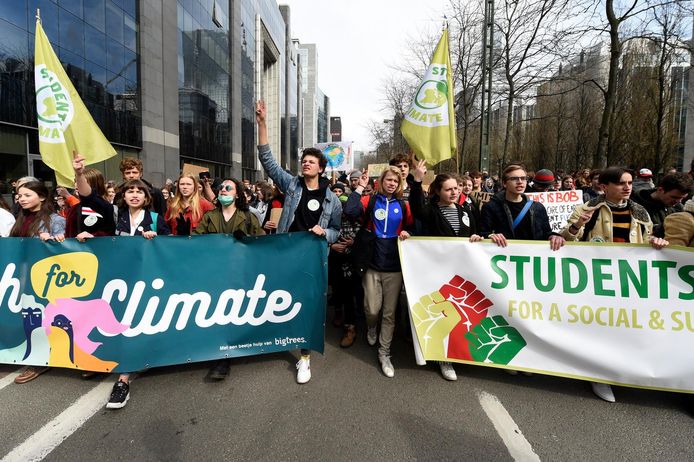 Manifestation pour le climat de Youth For Climate (26/03/2019).
Cette édition sera limitée à 100 participants en raison des mesures sanitaires.