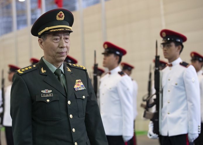 Li Shanfu, de Chinese minister van Defensie, kondigde tijdens de veiligheidstop in Singapore aan dat "China moet verenigd worden".
