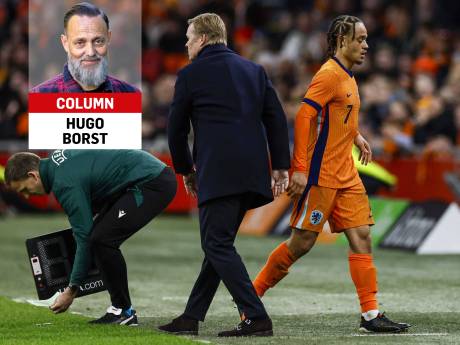 Column Hugo Borst | Elke wedstrijd van Oranje zie je Xavi Simons gefrustreerder raken