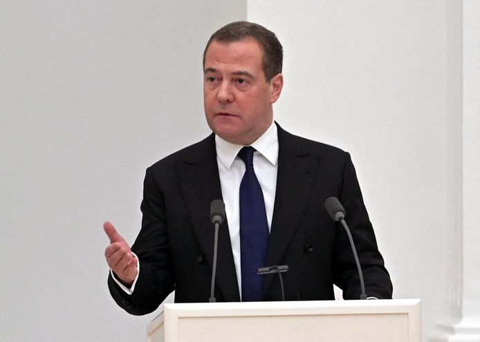 L'ancien président et Premier ministre russe, Dmitri Medvedev