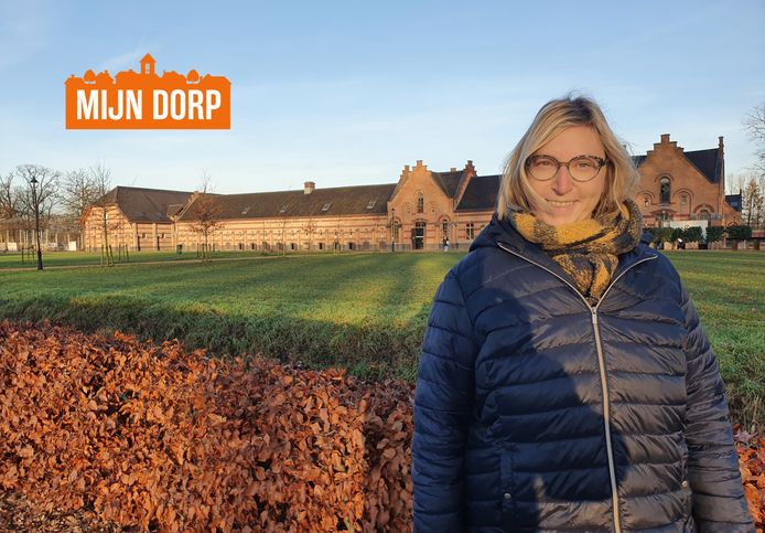 Tine van der Vloet uit Merksplas op een van haar favoriete plaatsjes, de Kolonie van Merksplas.