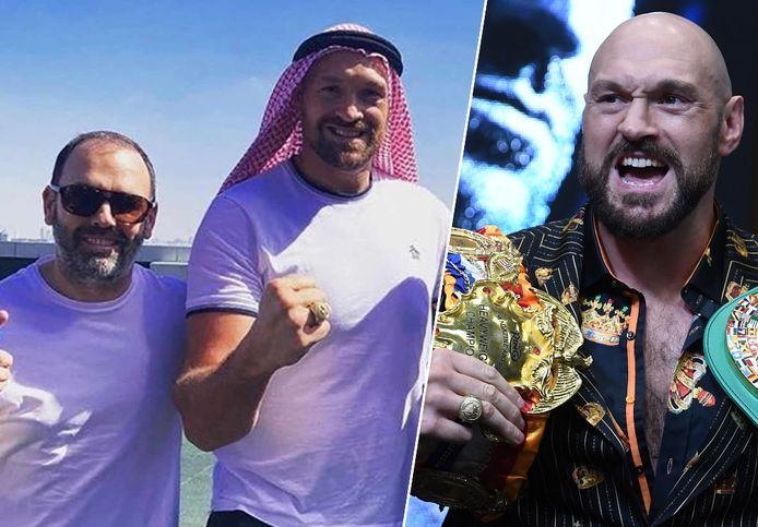 Tyson Fury, met links Daniel Kinahan.