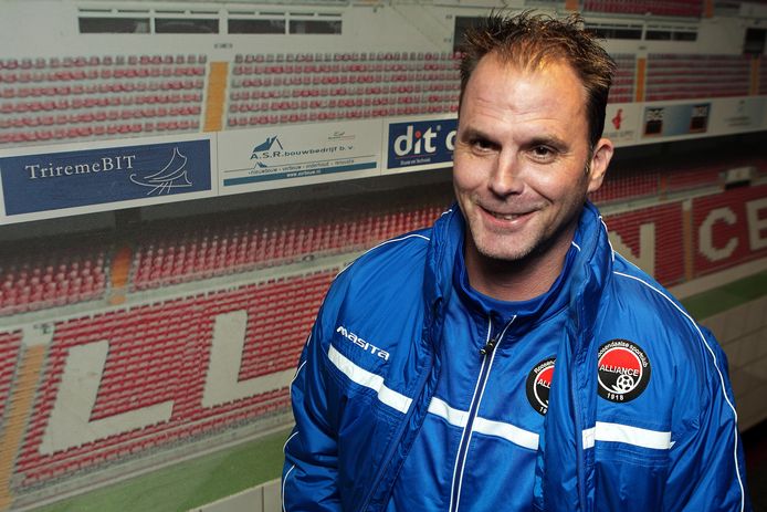 Patrick Vermeulen in zijn tijd als trainer bij Alliance.