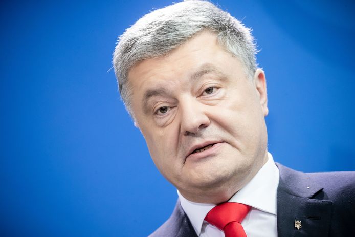 De voormalige Oekraïense president Petro Poroshenko.