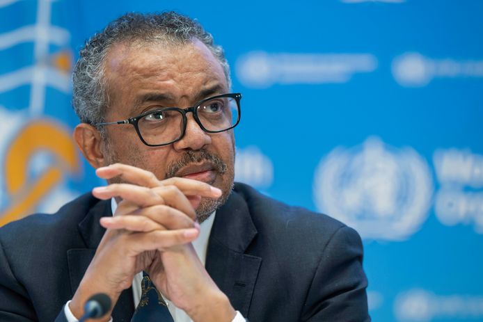 Le directeur général de l’OMS, Tedros Adhanom Ghebreyesus.