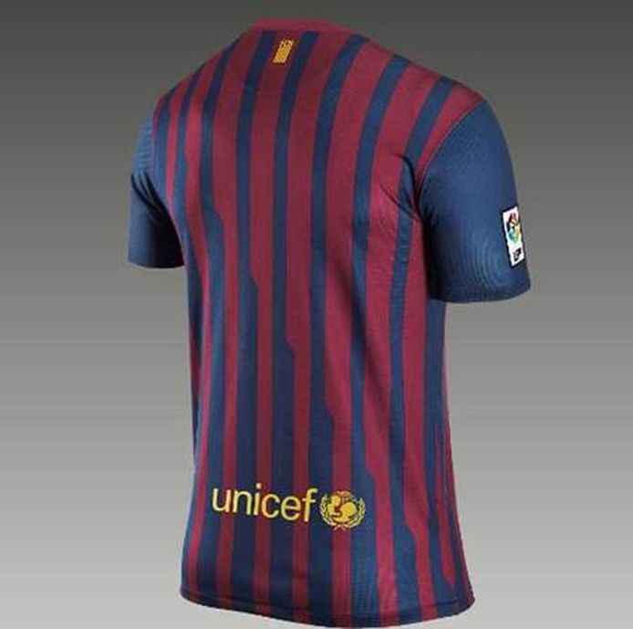 Stuwkracht Demon kleurstof Het nieuwe shirt van Barcelona, met echte sponsor | Buitenlands voetbal |  AD.nl