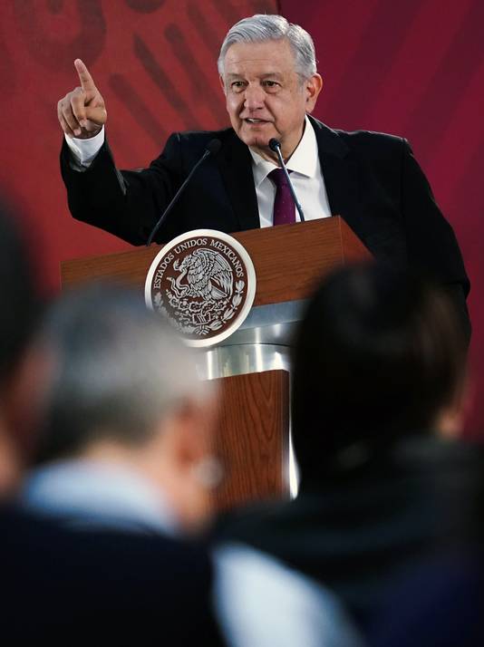 President Obrador wil geen confrontatie met de Amerikanen en belooft hen alle hulp.