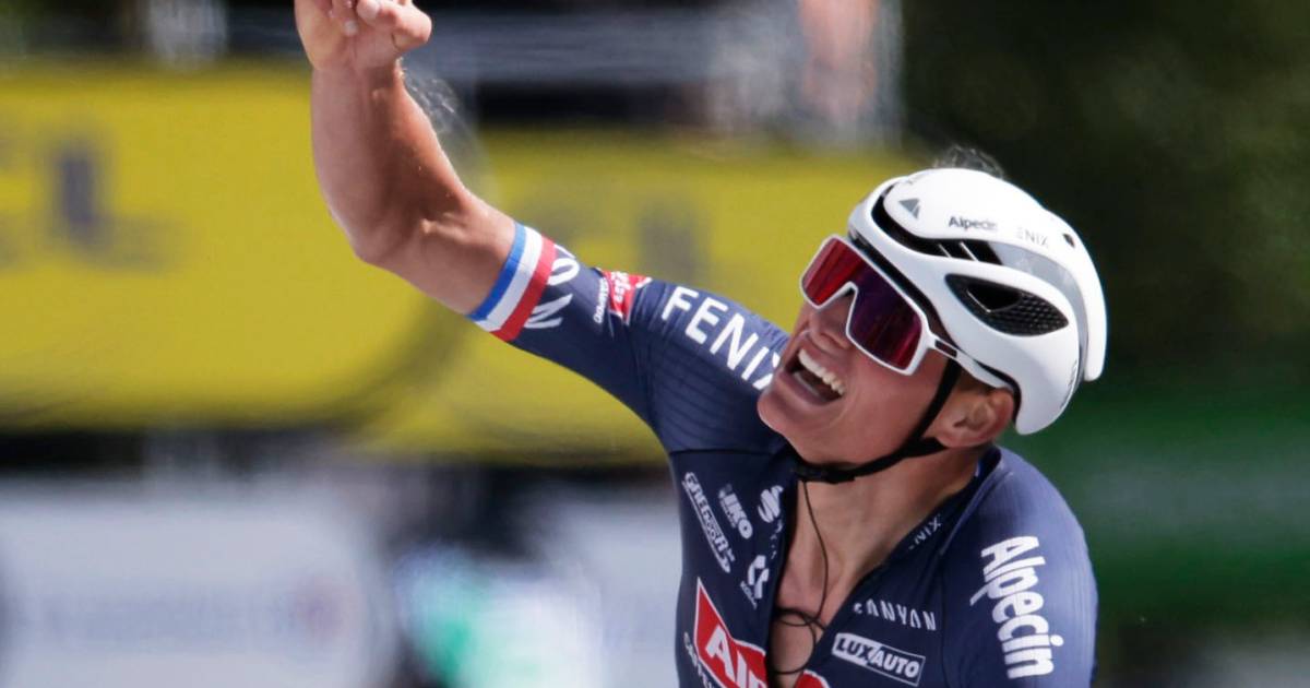 Van der Poel in tears after victory: 'This yellow jersey ...