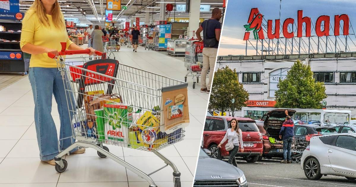 Test in negozio ad Auchan e in quattro supermercati delle Fiandre occidentali: “Un carrello di 22 prodotti costa fino a 50 euro in meno. Con i prezzi attuali del carburante puoi anche acquistarlo da Zeebrugge” | Bruges