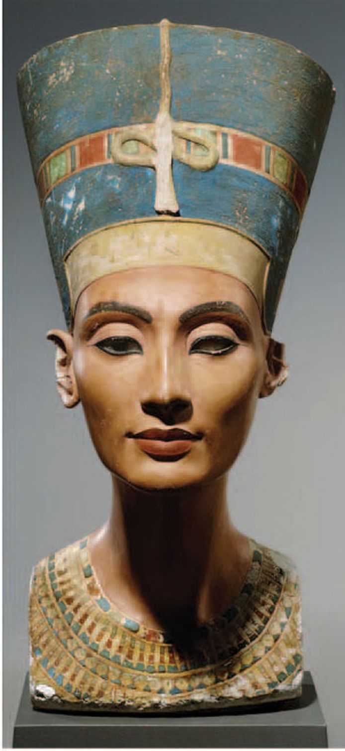 De legendarische Egyptische koningin Nefertiti.