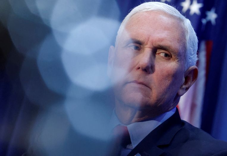 Voormalig vicepresident Mike Pence.  Beeld Reuters