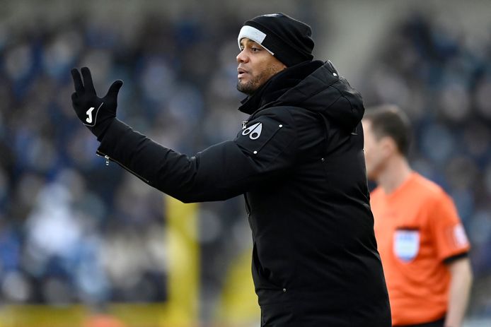 Vincent Kompany "dégoûté" par les comportements des supporters brugeois.