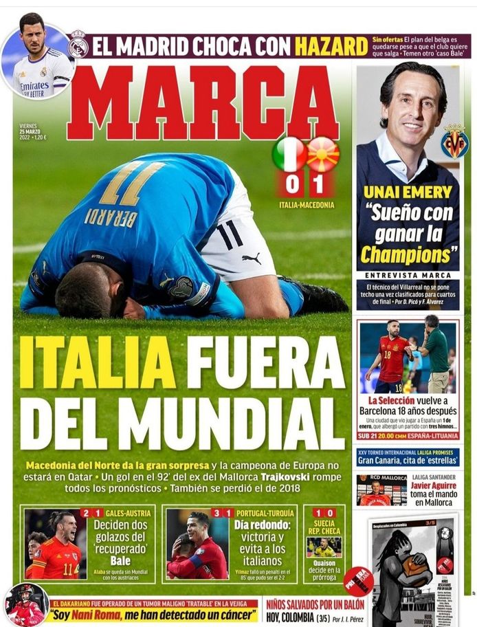 De cover van MARCA.