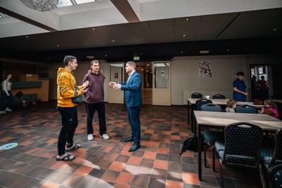Mykola ontvluchtte Oekraïne en woont nu in opvang Hapert: ‘Hier wil niemand ons doodmaken’