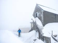 Op 2500 meter hoogte schuilen voor de sneeuwstorm en ontsnappen aan stress van thuis 
