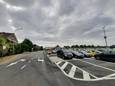 De parking is er al grotendeels aangelegd, en ook de circulatie van en naar de site is al aangepast.
