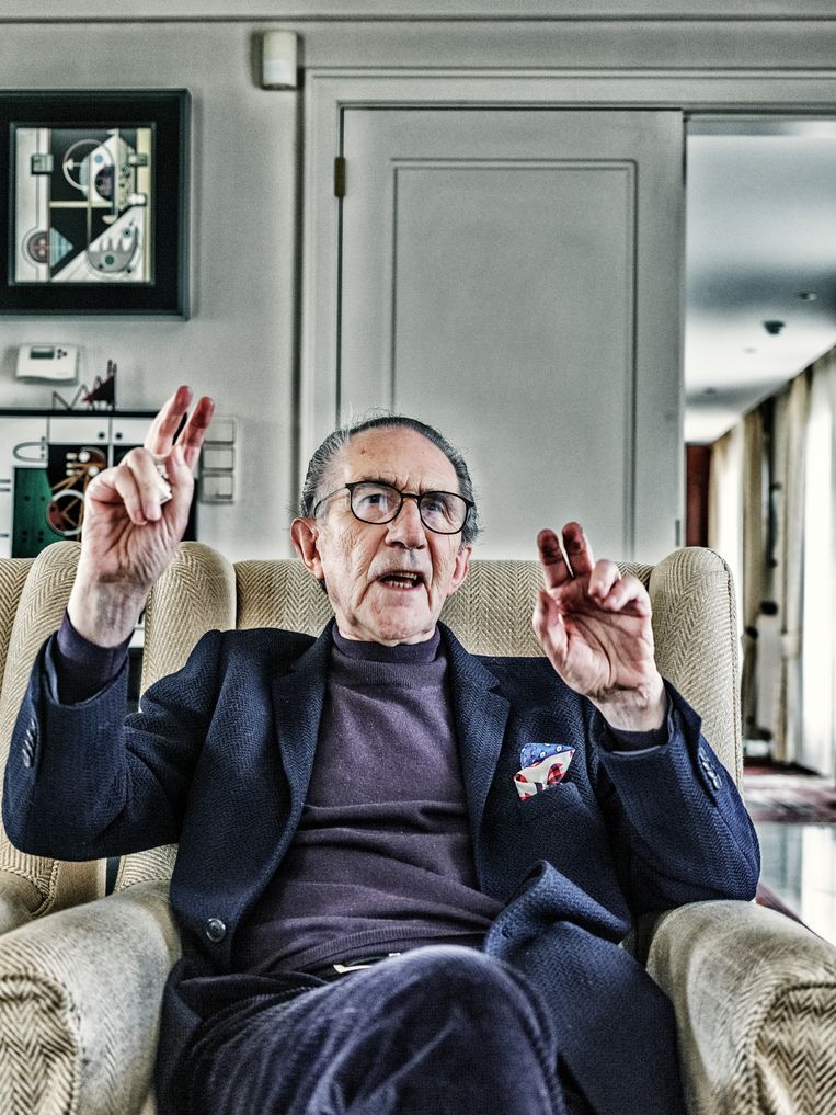 Willy Claes: 'Zo’n Emmanuel Macron die vijf uur aanschuift bij Poetin: wat is die man daar precies gaan doen?' Beeld Tim Dirven
