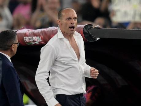 Juventus ontslaat trainer Allegri na opmerke­lijk gedrag in Italiaanse bekerfina­le