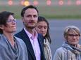 Olivier Vandecasteele sur le tarmac de l'aéroport militaire de Melsbroek, le 26 mai dernier.
