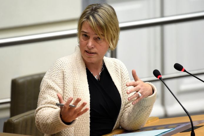 - Séance plénière du Parlement flamand
- Plenaire vergadering Vlaams Parlement

* Minister Joke Schauvliege

10/01/2018
pict. by Didier Lebrun  © Photo News