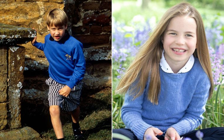 Prins William en zijn dochter Charlotte Beeld Getty Images