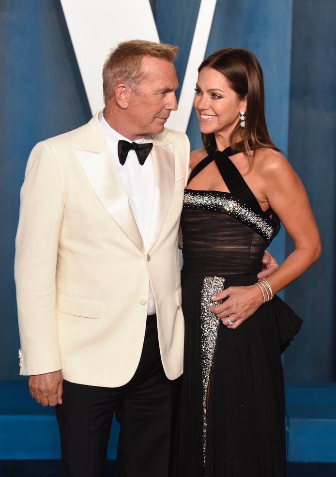 Kevin Costner en Christine Baumgartner.