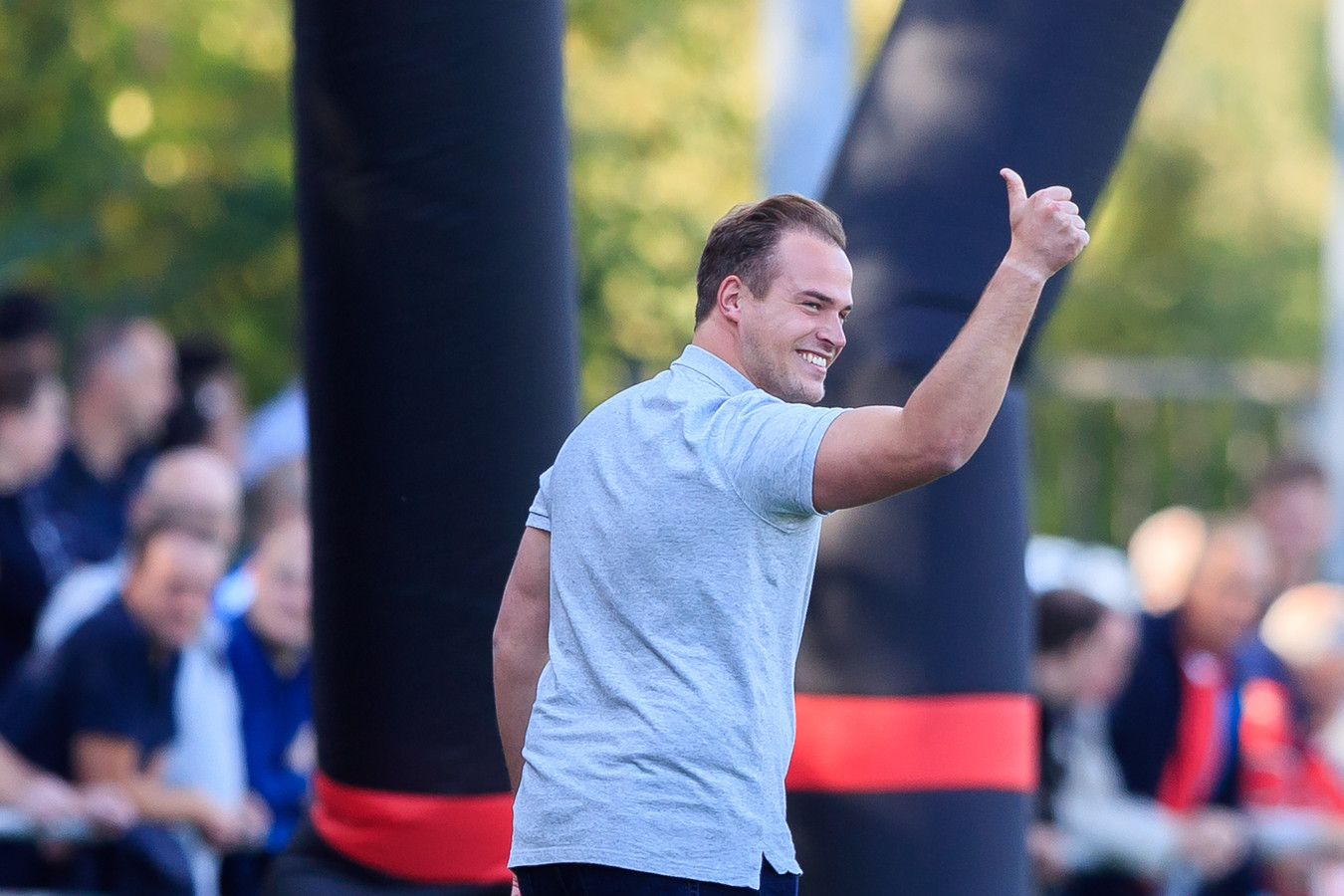 Jos van der Veen moet Excelsior’31 behoeden voor degradatie uit de derde divisie.