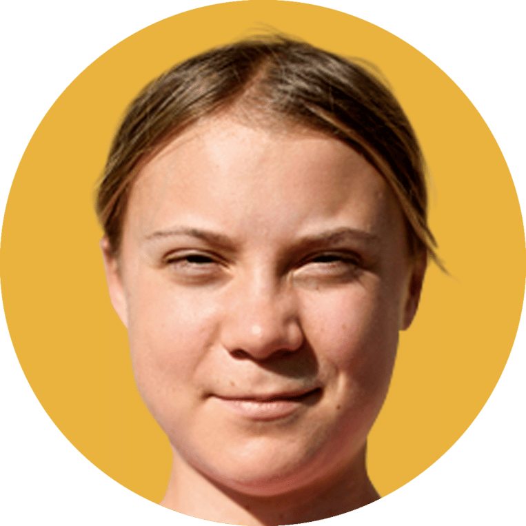 Greta Thunberg. Beeld rv