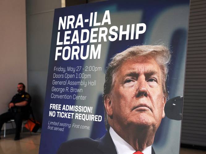 180.000 vierkante meter wapens, gewapende bezoekers en een speech van Trump: dit is de NRA-conventie