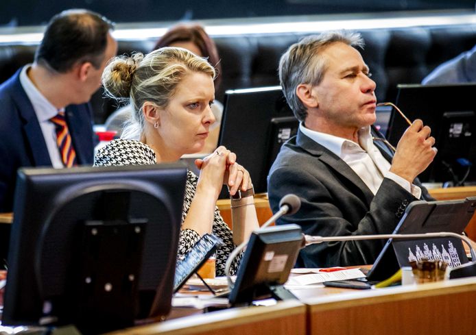Marianne van der Sloot (CDA) en Rik Grashoff (GroenLinks) waren nog geen jaar gedeputeerden in Brabant.