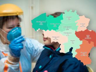 IN KAART. Besmettingen dalen in alle provincies, maar paasdagen vertekenen situatie. Bekijk hier de situatie in uw regio