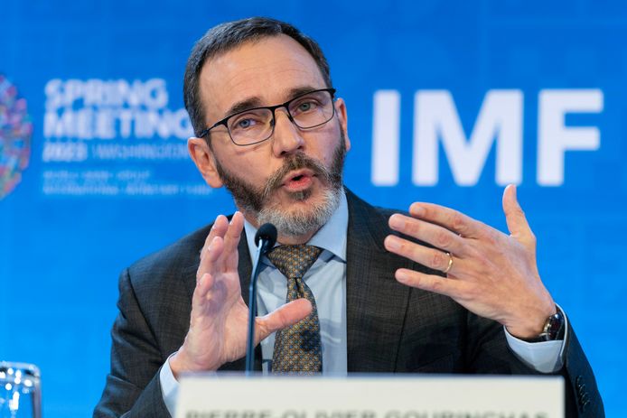 Pierre-Olivier Gourinchas, directeur van de afdeling Onderzoek van het Internationaal Monetair Fonds.